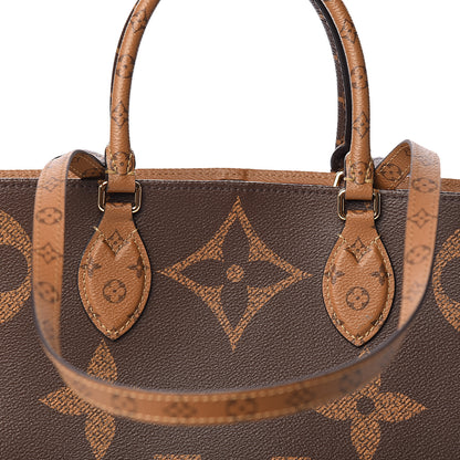 Louis Vuitton Reverse Monogram Giant Onthego GM 9 of 9