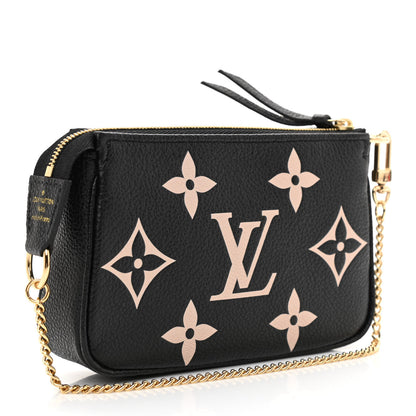 Louis Vuitton Empreinte Monogram Giant Mini Pochette Accessories Black 3 of 7