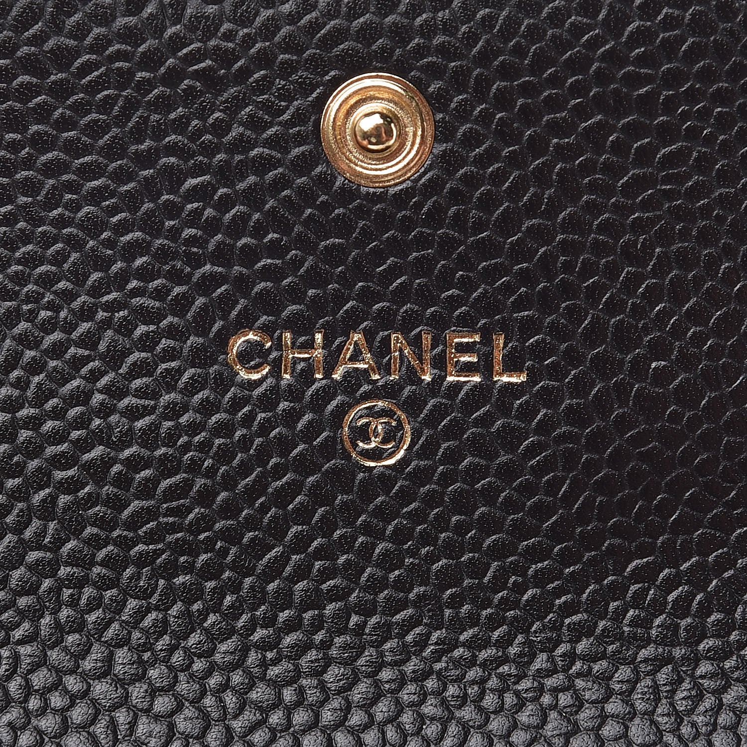Chanel Caviar Quilted Flap Card Holder Black 6 of 8