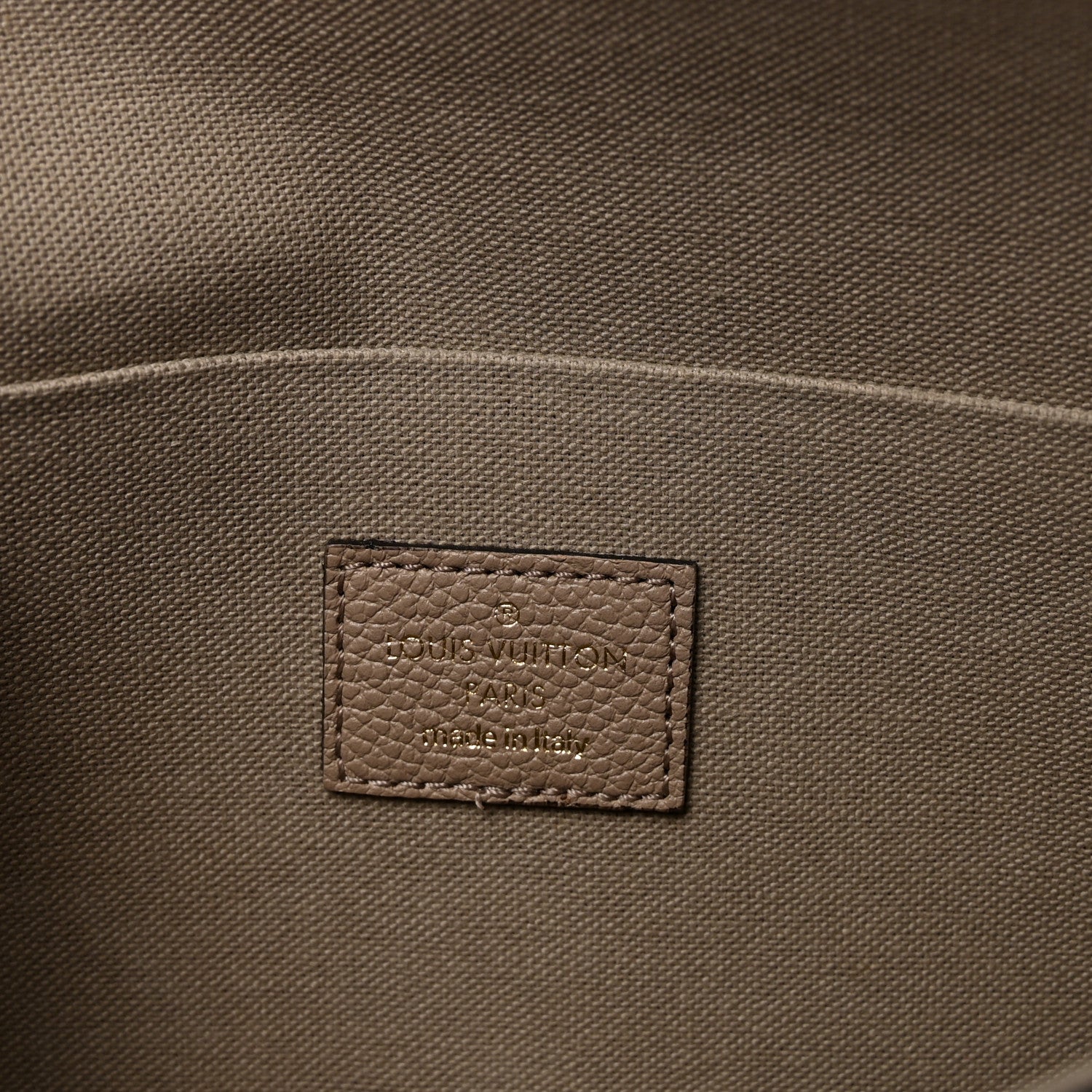 Louis Vuitton Empreinte Pochette Felicie Chain Wallet Tourterelle 6 of 9