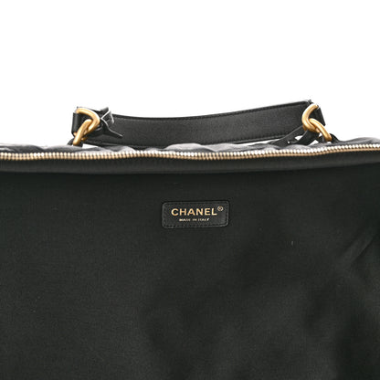 Chanel Nylon Grosgrain Large Lifestyle Travel Black 6 of 10