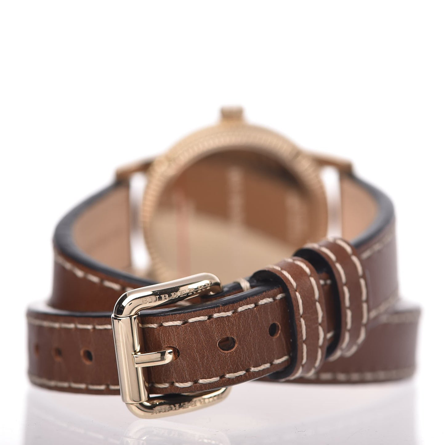 Stainless Steel Calfskin 30mm Utilitarian Quartz Watch BU7850