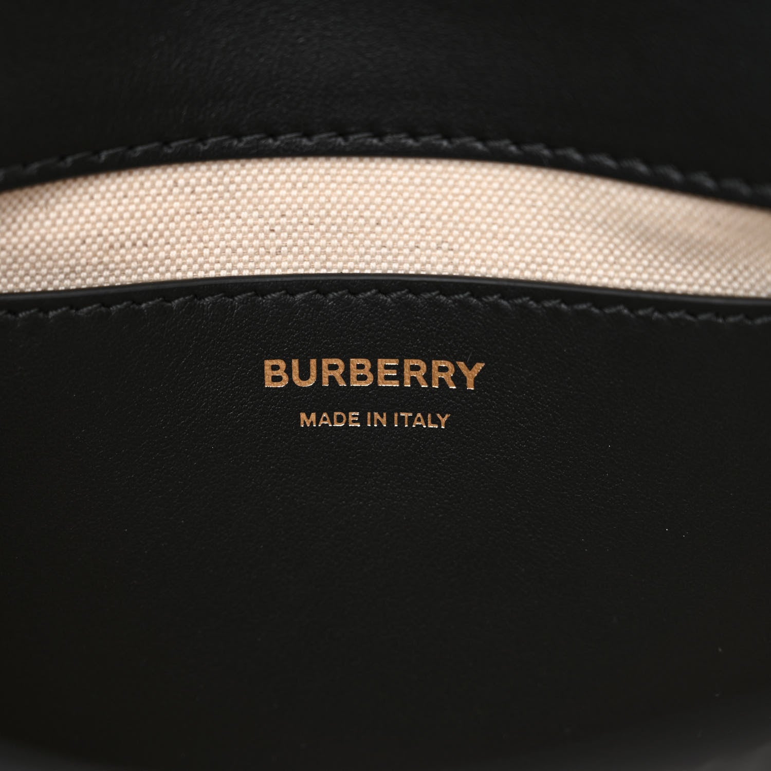 Burberry Raffia Calfskin TB Small Note Crossbody Bag Natural Black 10 of 11
