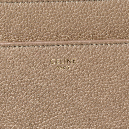 Celine Grained Calfskin Classique 16 Top Handle Bag Beige 6 of 16