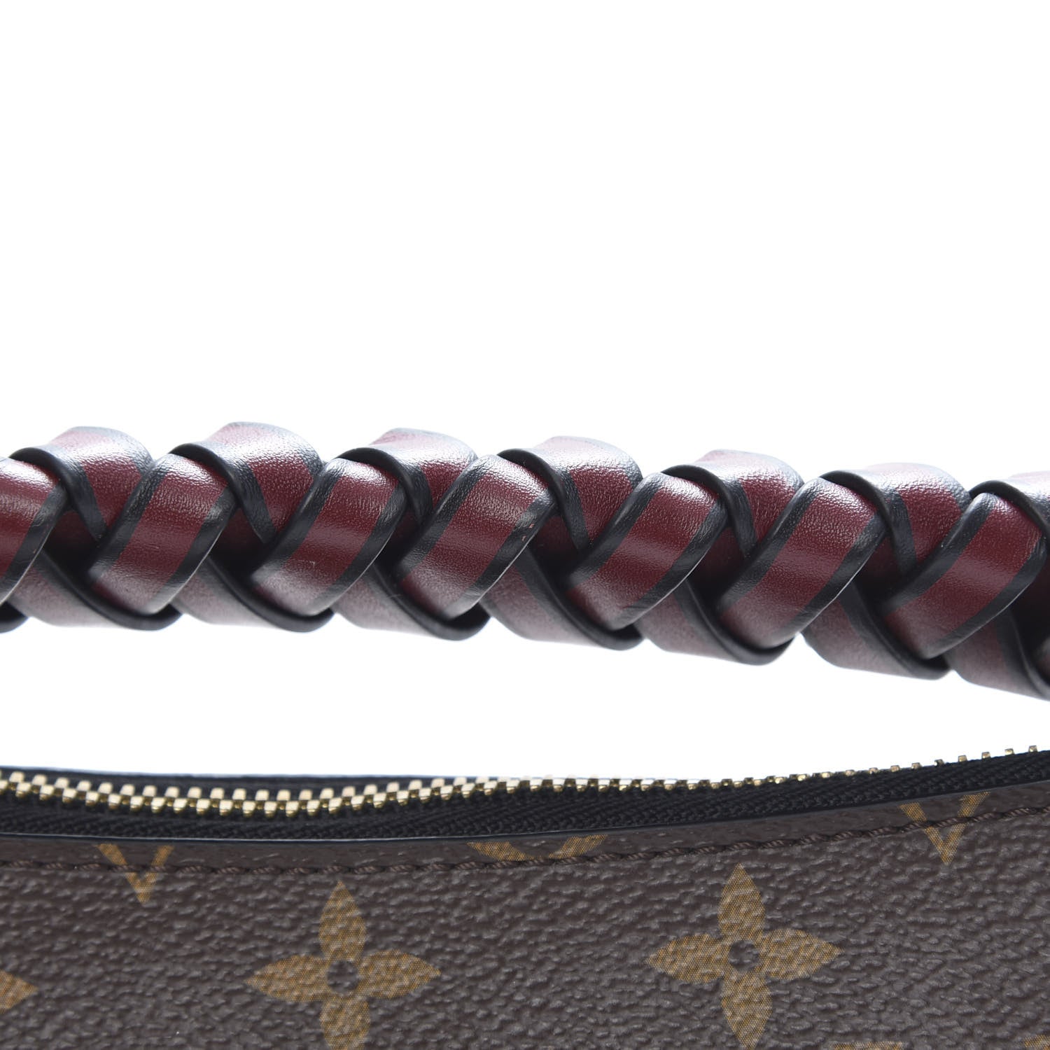 Louis Vuitton Monogram Beaubourg Hobo Mini Bordeaux Red Peach Safran Blue Jean Blue 11 of 11
