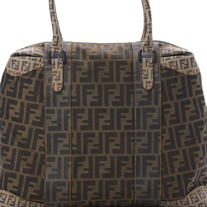 Fendi Zucca Zucchino Spalmati Large B Mix Tote Tobacco 8 of 12