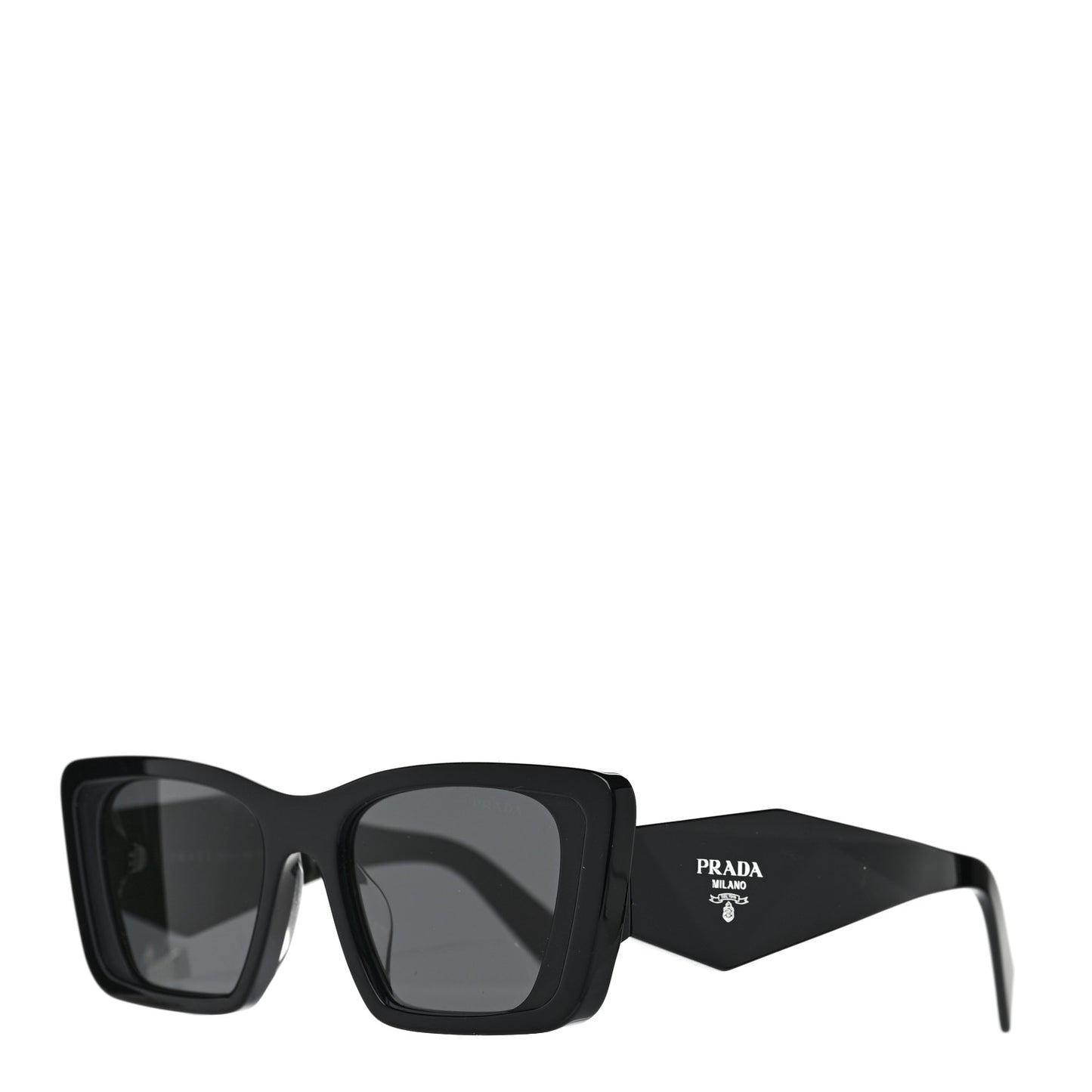 Acetate Symbole Sunglasses SPR 08Y Black