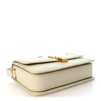 Saint Laurent Box Calfskin Monogram Medium Solferino Satchel Crema Soft 4 of 11