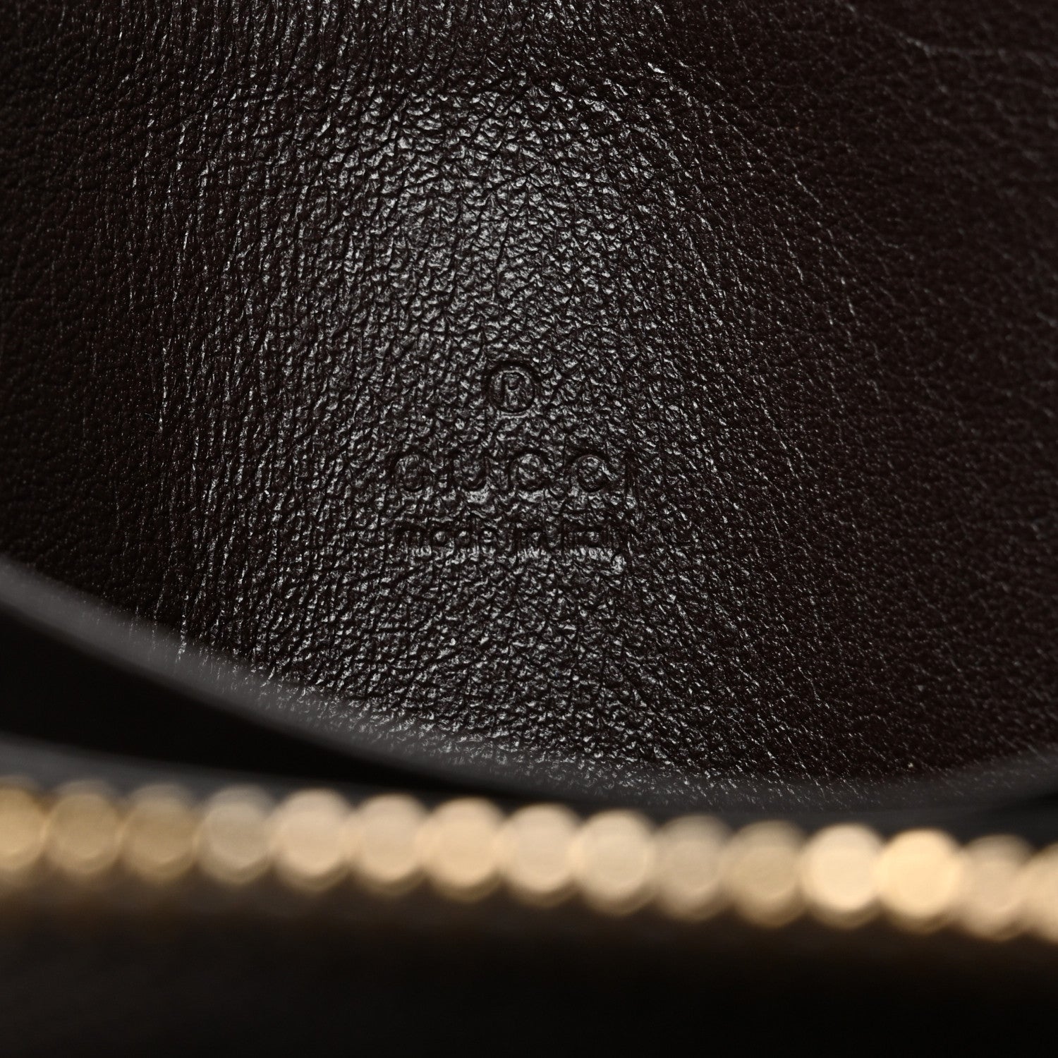 Gucci Monogram Zip Around Card Case Brown 6 of 8
