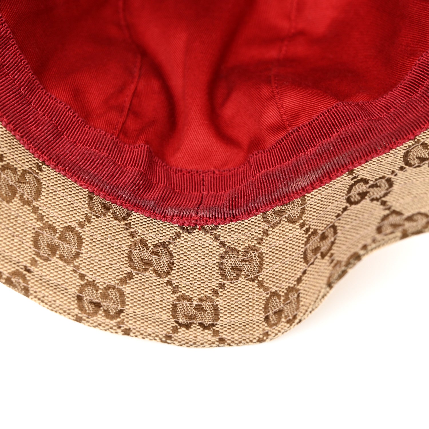 Gucci Monogram Web Childrens Fedora L Brown 10 of 11