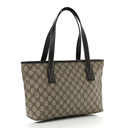 Gucci GG Supreme Monogram Small Joy Tote Dark Brown 3 of 10