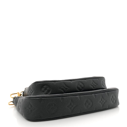Louis Vuitton Empreinte Monogram Giant Multi Pochette Accessories Black 4 of 11