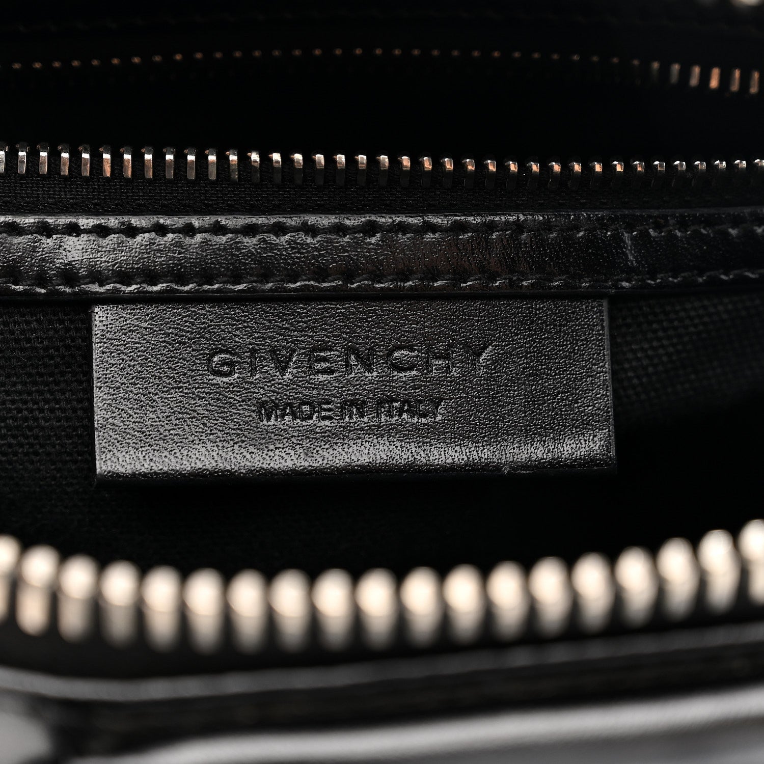 Givenchy Shiny Lord Calfskin Mini Antigona Black 6 of 10