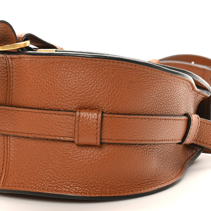 Chloe Grained Calfskin Small Marcie Saddle Bag Tan 9 of 9