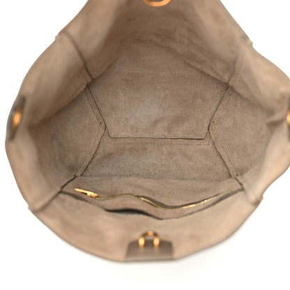 Celine Soft Grained Calfskin Small Sangle Bucket Bag Taupe 5 of 13