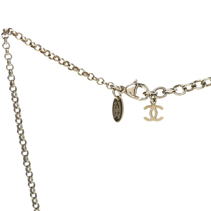 Chanel Resin Coco CC Necklace Gold 5 of 5