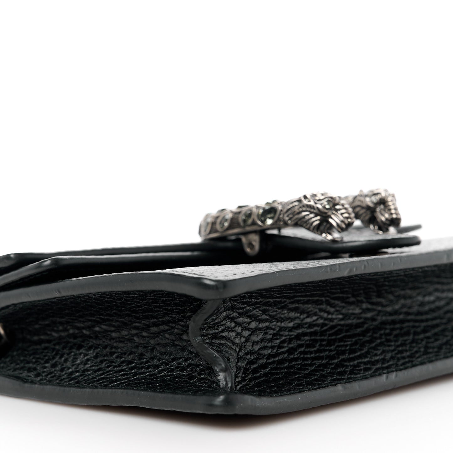 Calfskin Super Mini Dionysus Shoulder Bag Black