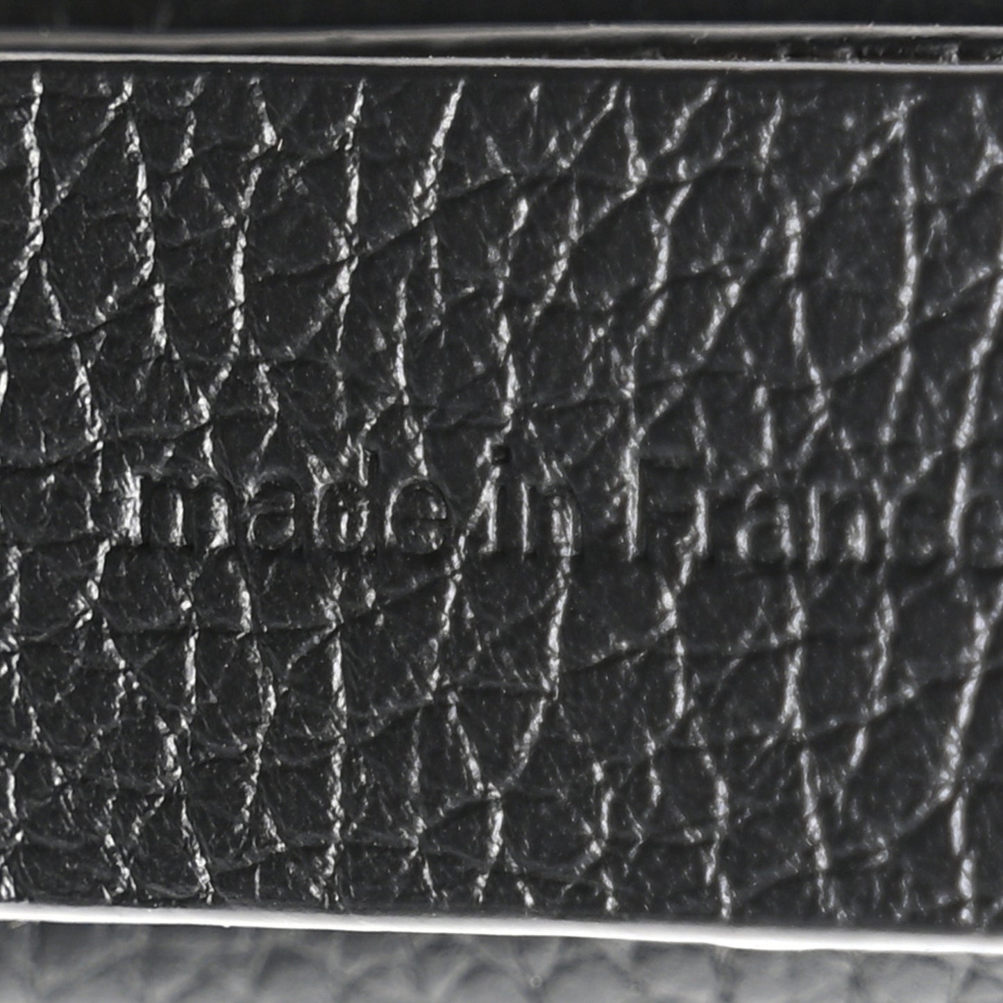 Calfskin Lock and Walk Bucket Black