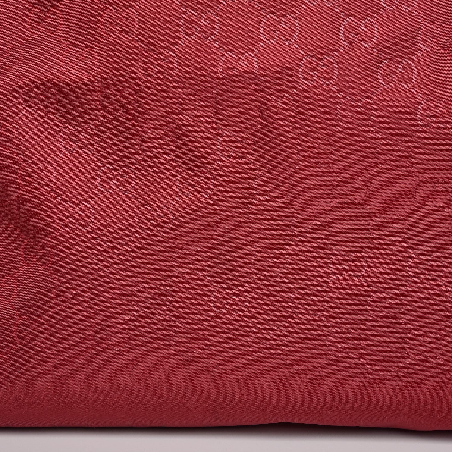 Gucci Nylon Monogram Large Tote Red 10 of 10