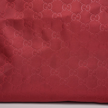Gucci Nylon Monogram Large Tote Red 10 of 10