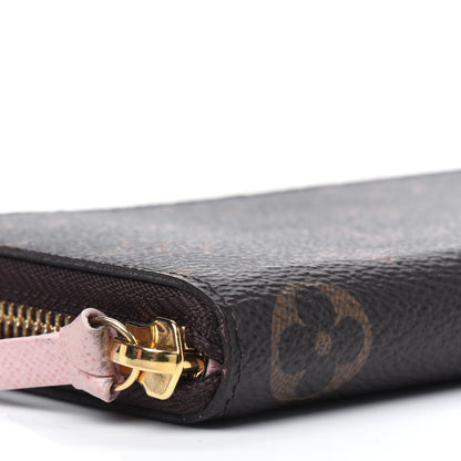 Louis Vuitton Monogram Clemence Wallet Rose Ballerine 9 of 10