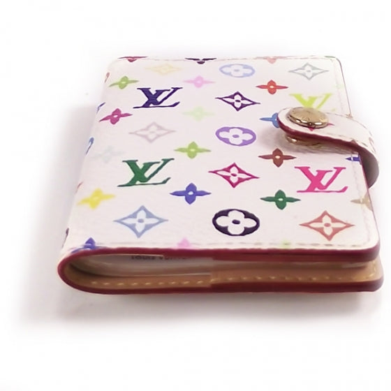 Monogram Multicolor Carnet de Bal Mini Agenda Cover White