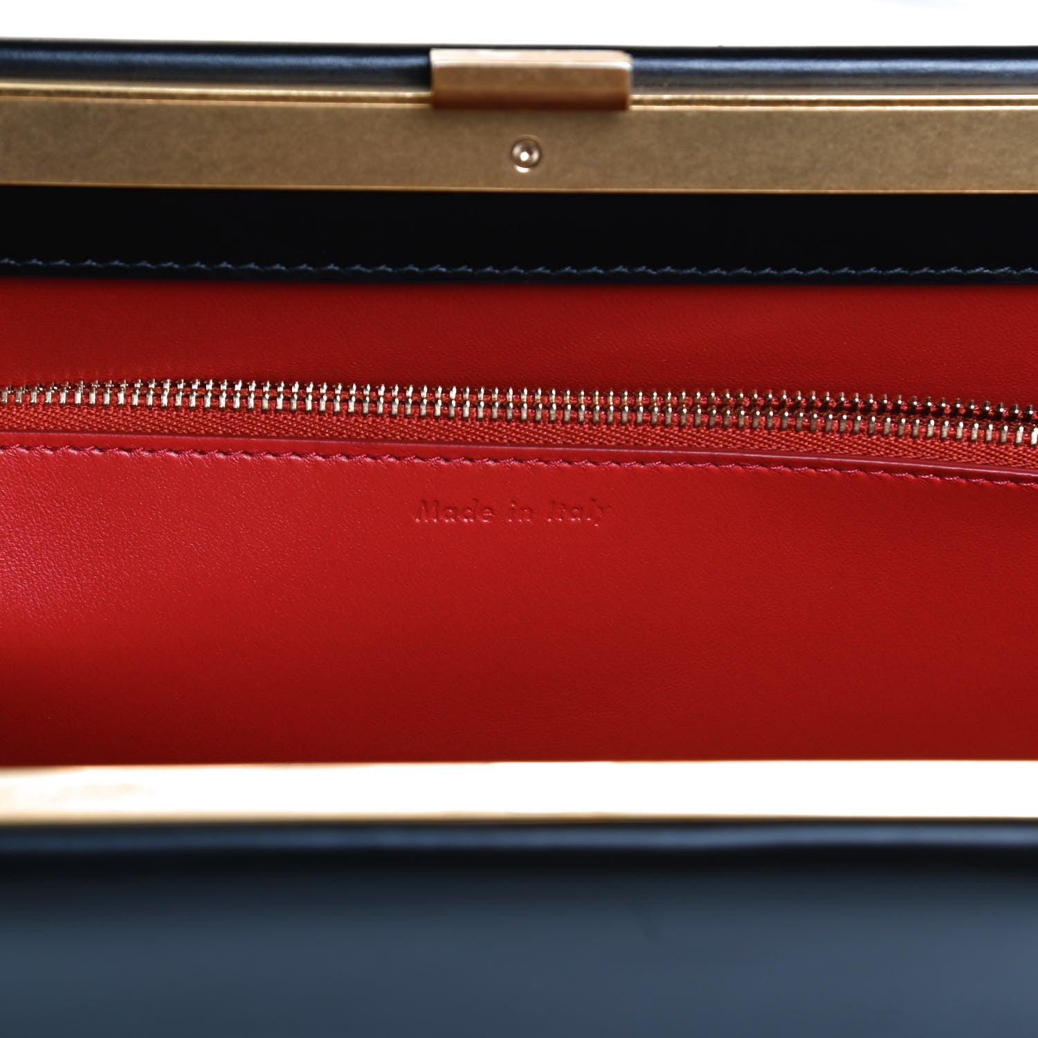 Celine Box Calfskin Medium Clasp Bag Black 7 of 10