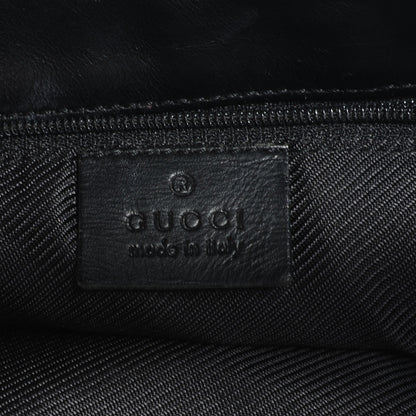 Gucci Monogram Small Jackie O Hobo Black 8 of 9