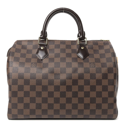 Louis Vuitton Damier Ebene Speedy 30 1 of 11