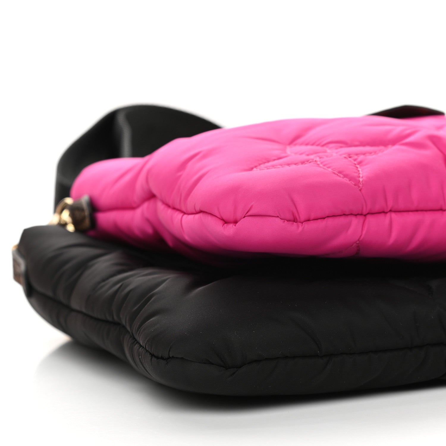 Louis Vuitton Econyl Monogram Pillow Maxi Multi Pochette Accessories Black Fuchsia 8 of 10