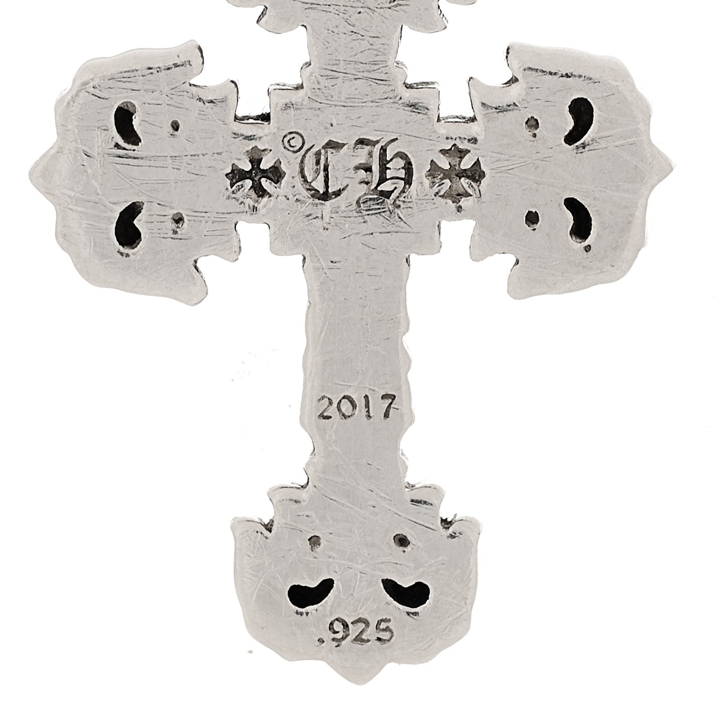 Sterling Silver Filigree Cross Pendant