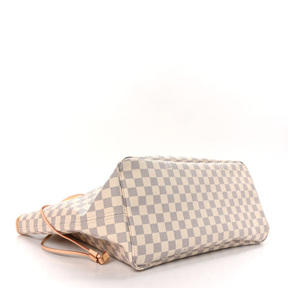 Louis Vuitton Damier Azur Neo Neverfull GM Rose Ballerine 5 of 11