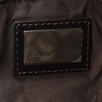 Fendi Zucchino Vitello Roll Tote  Testa di Moro Beige 6 of 10