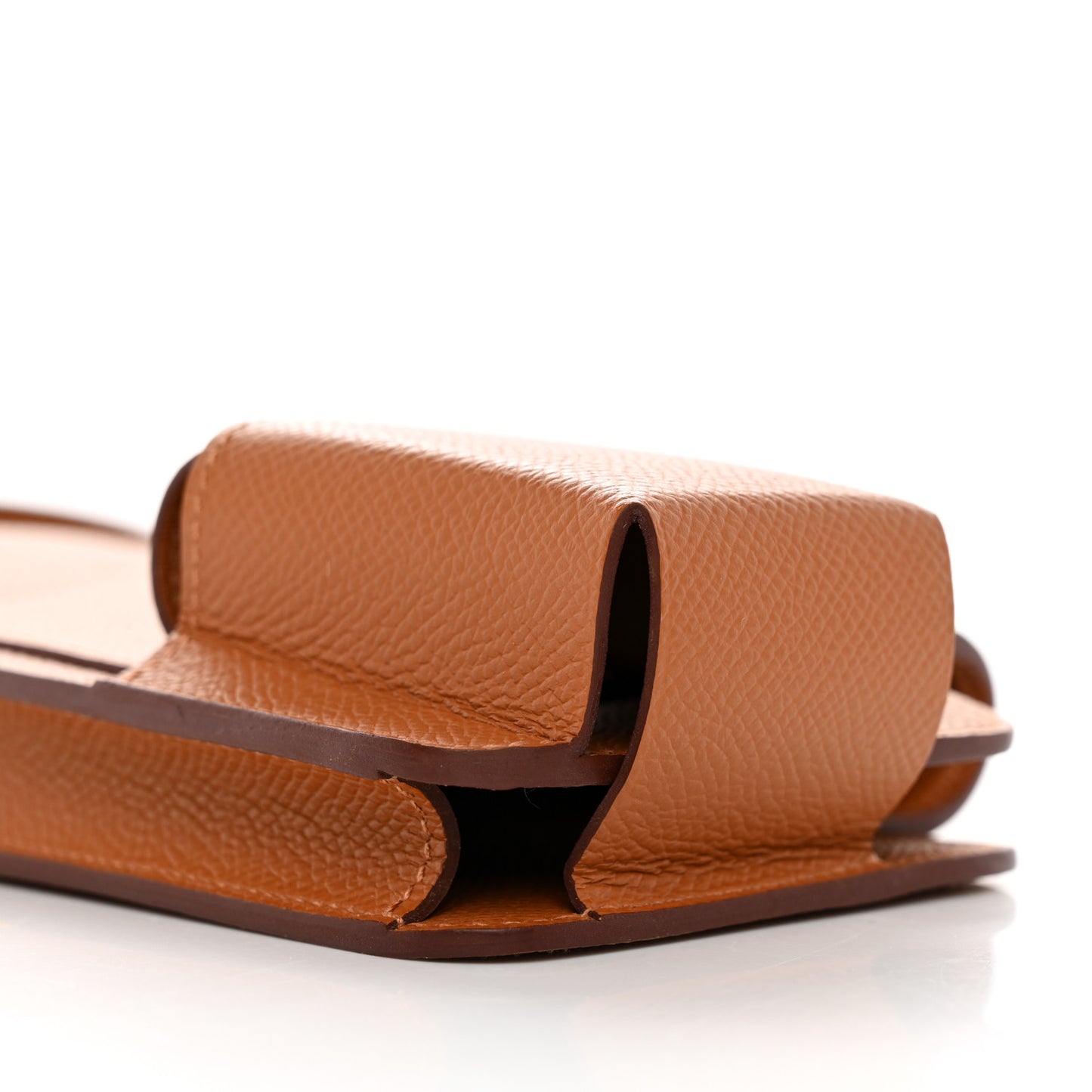 Epsom Hermesway Phone Case Gold Jaune De Naples Rouge Grenat