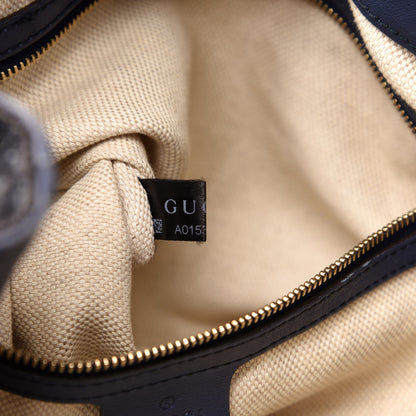 Gucci Patent Medium Soho Chain Shoulder Bag Uniform Blue 10 of 14