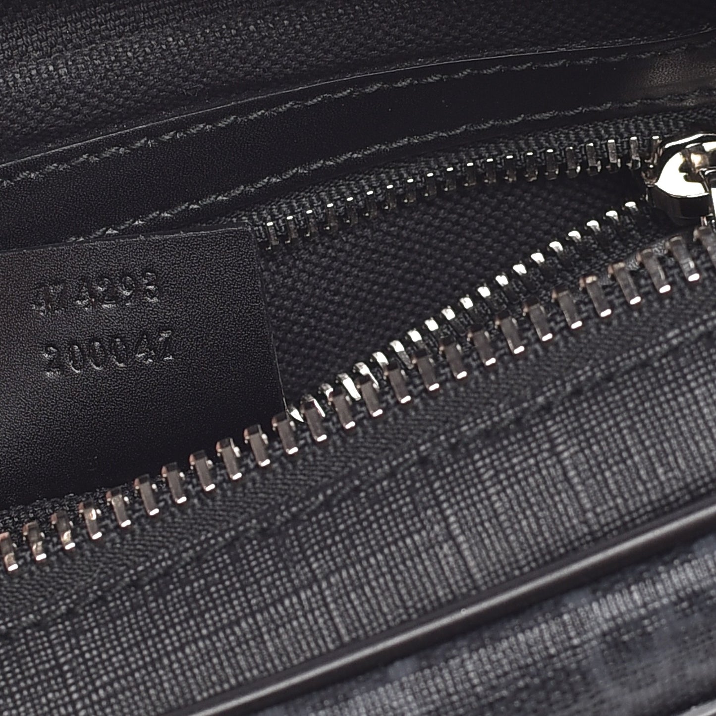 Soft GG Supreme Monogram Web Belt Bag Black Grey
