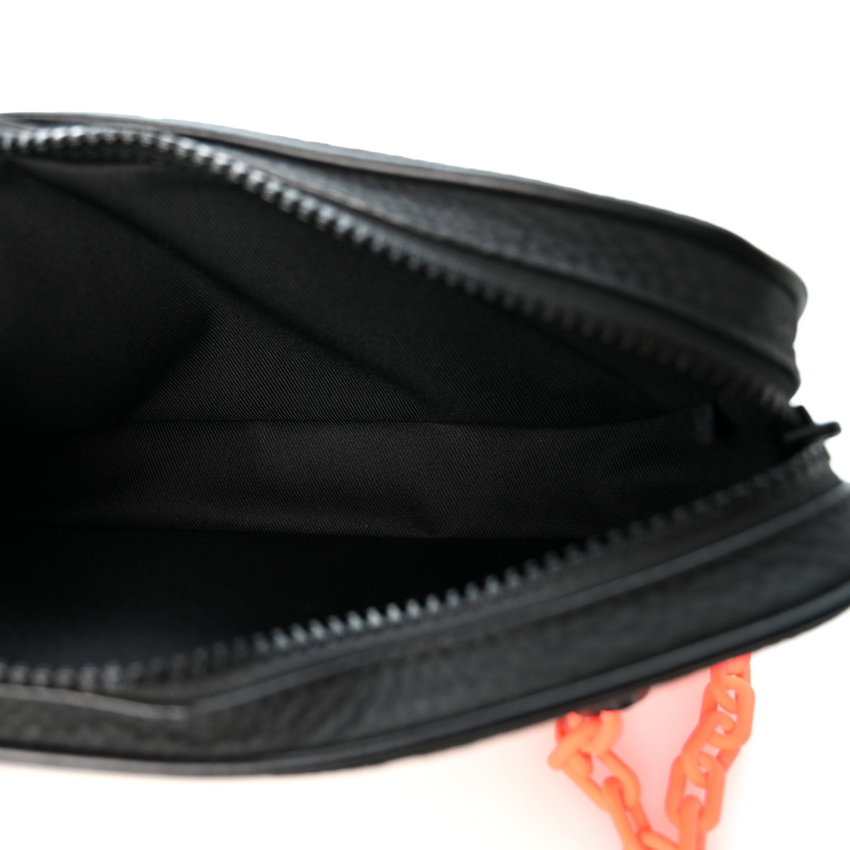 Louis Vuitton Taurillon Monogram Uniformes Solar Ray Soft Pochette Volga Belt Bag Black 4 of 9