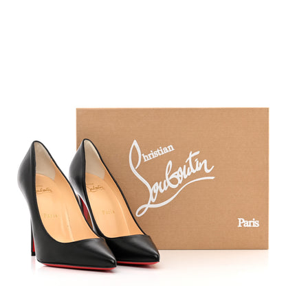 Christian Louboutin Kid Pigalle Follies 100 37.5 Black 16 of 16