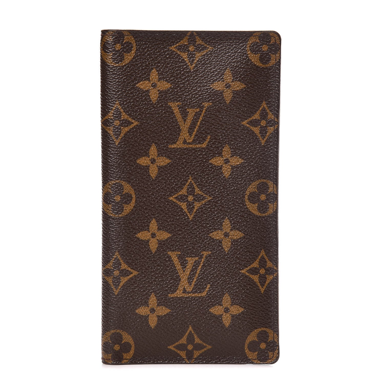 Louis Vuitton Monogram Porte Valeurs Checkbook Wallet 1 of 9