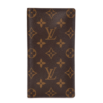 Louis Vuitton Monogram Porte Valeurs Checkbook Wallet 1 of 9