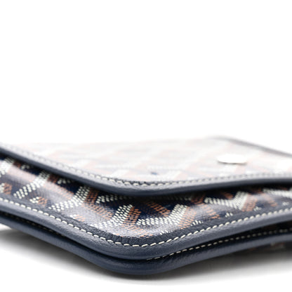 Goyard Goyardine Plumet Wallet Clutch Navy 10 of 11