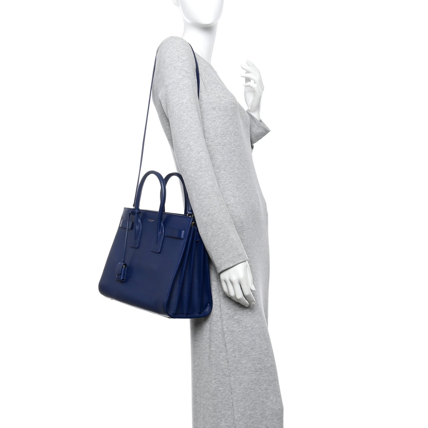 Calfskin Small Sac De Jour New Marine
