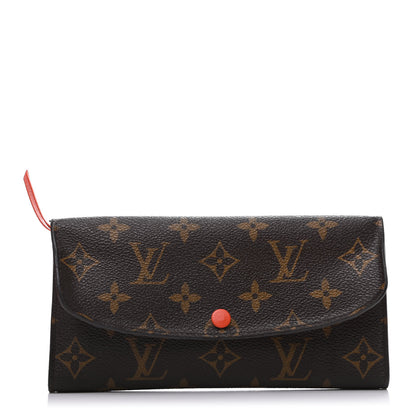 Louis Vuitton Monogram Emilie Wallet Piment 1 of 6