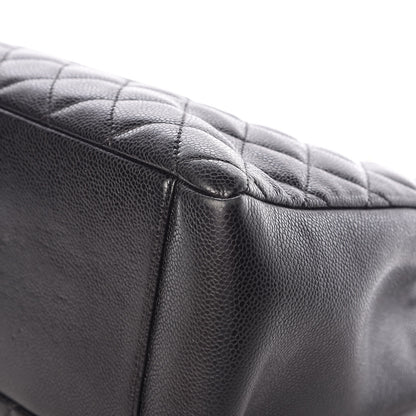 Chanel Caviar Quilted Grand Shopping Tote GST Black 12 of 14