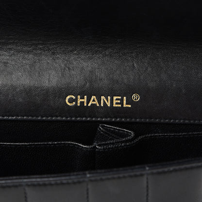 Chanel Lambskin East West Chocolate Bar Flap Black 5 of 19