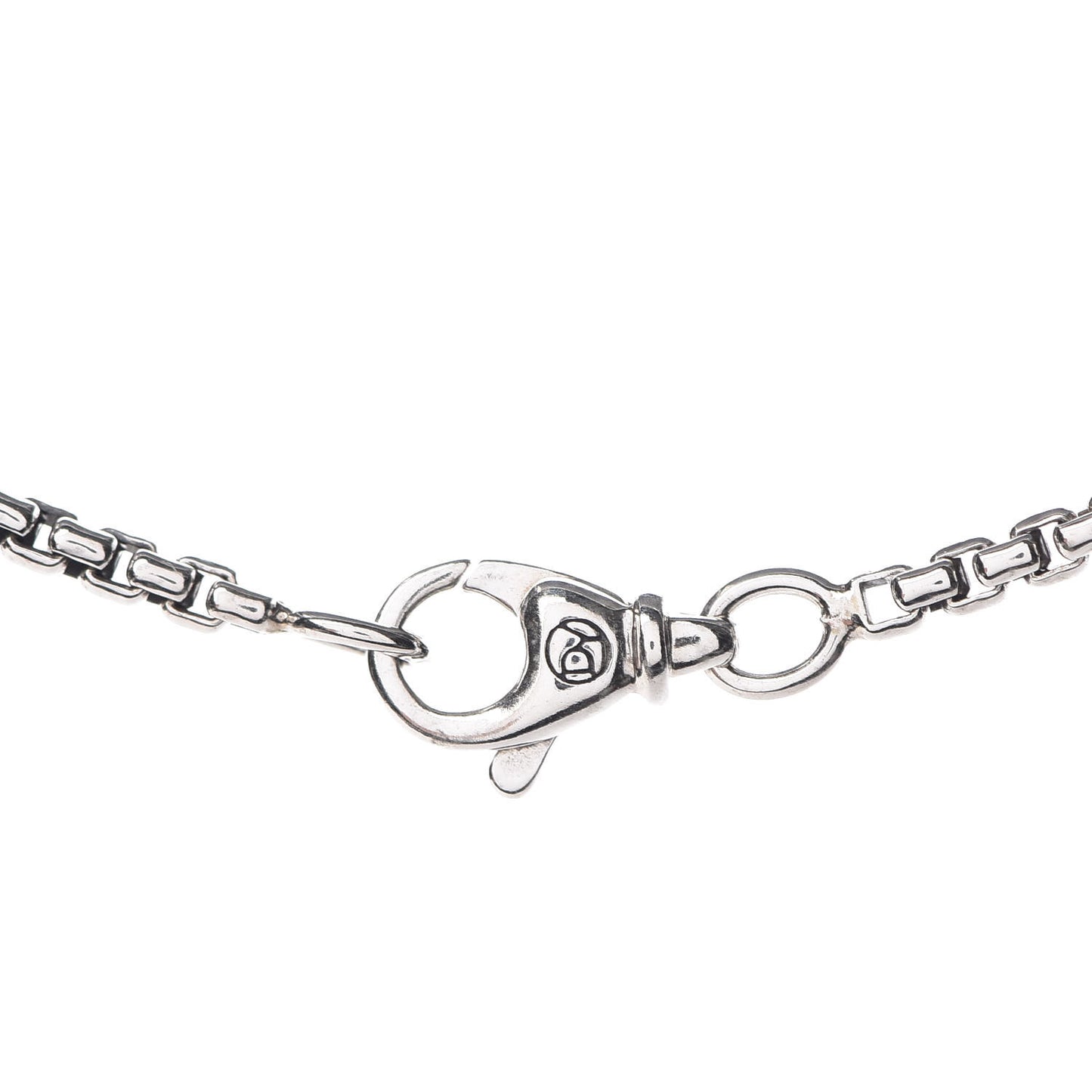 Sterling Silver 2.7mm Small Box Chain Necklace 20"