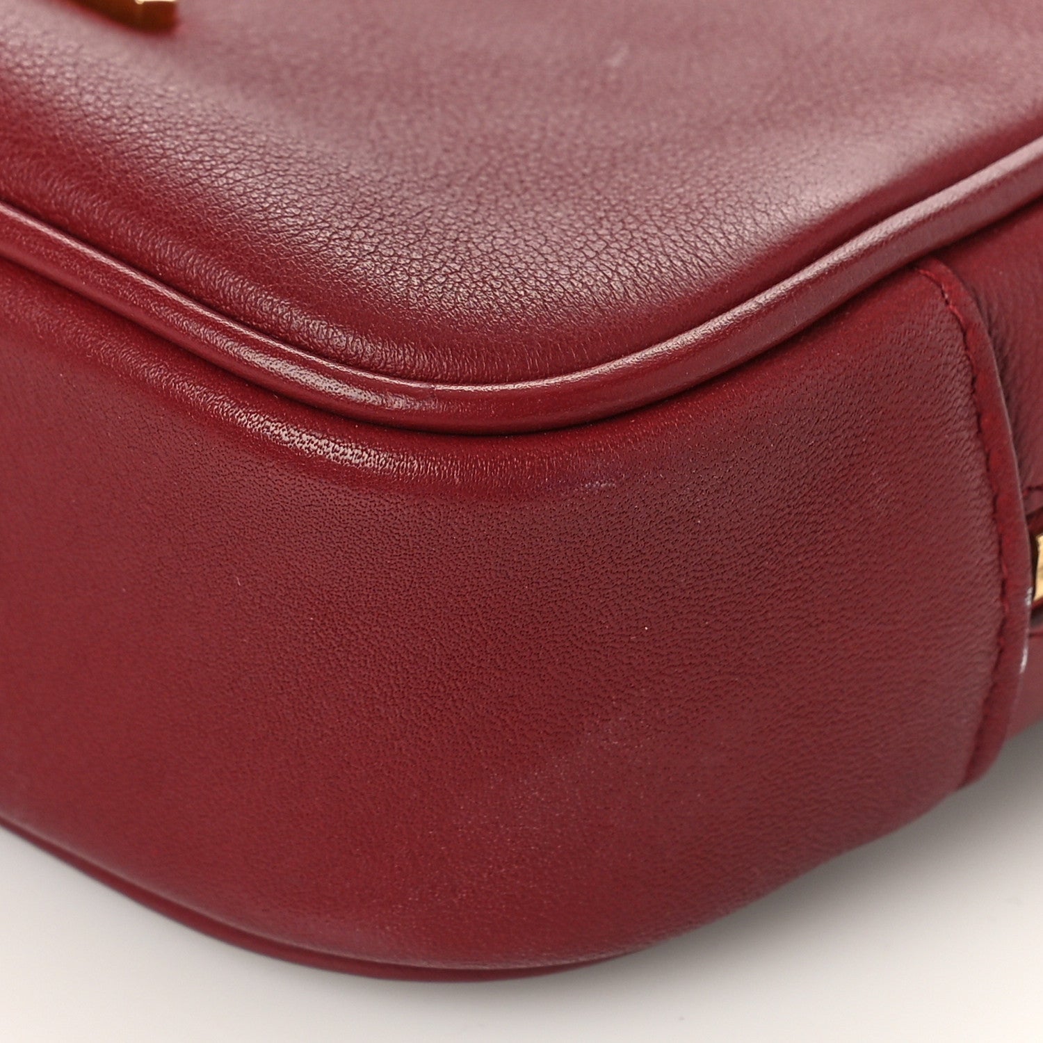 Saint Laurent Nappa Monogram Blogger Bag New Red 8 of 9
