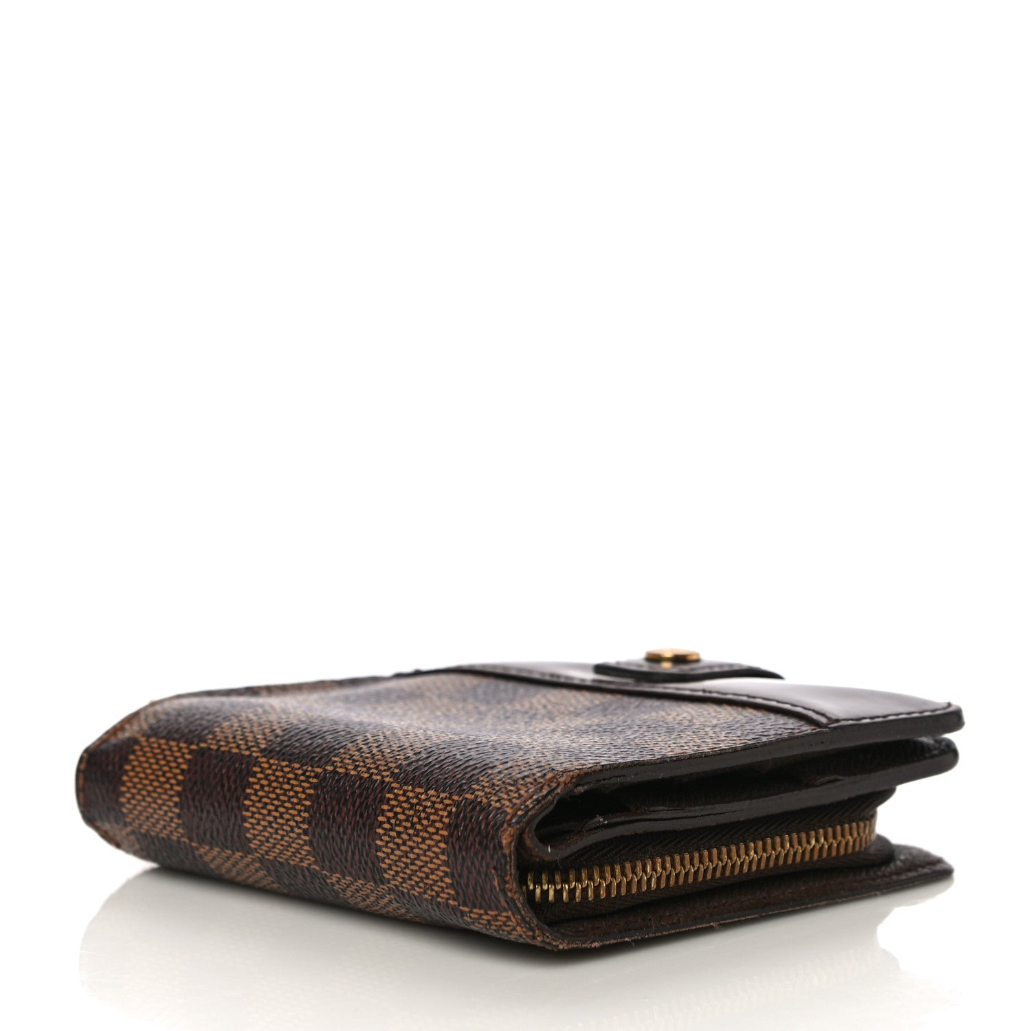 Louis Vuitton Damier Ebene Zippe Zipped Compact Wallet 4 of 13