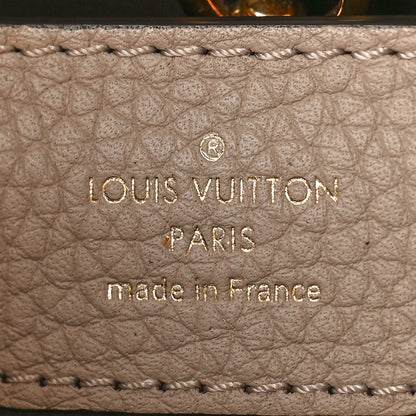 Louis Vuitton Taurillon Capucines PM Galet 6 of 9