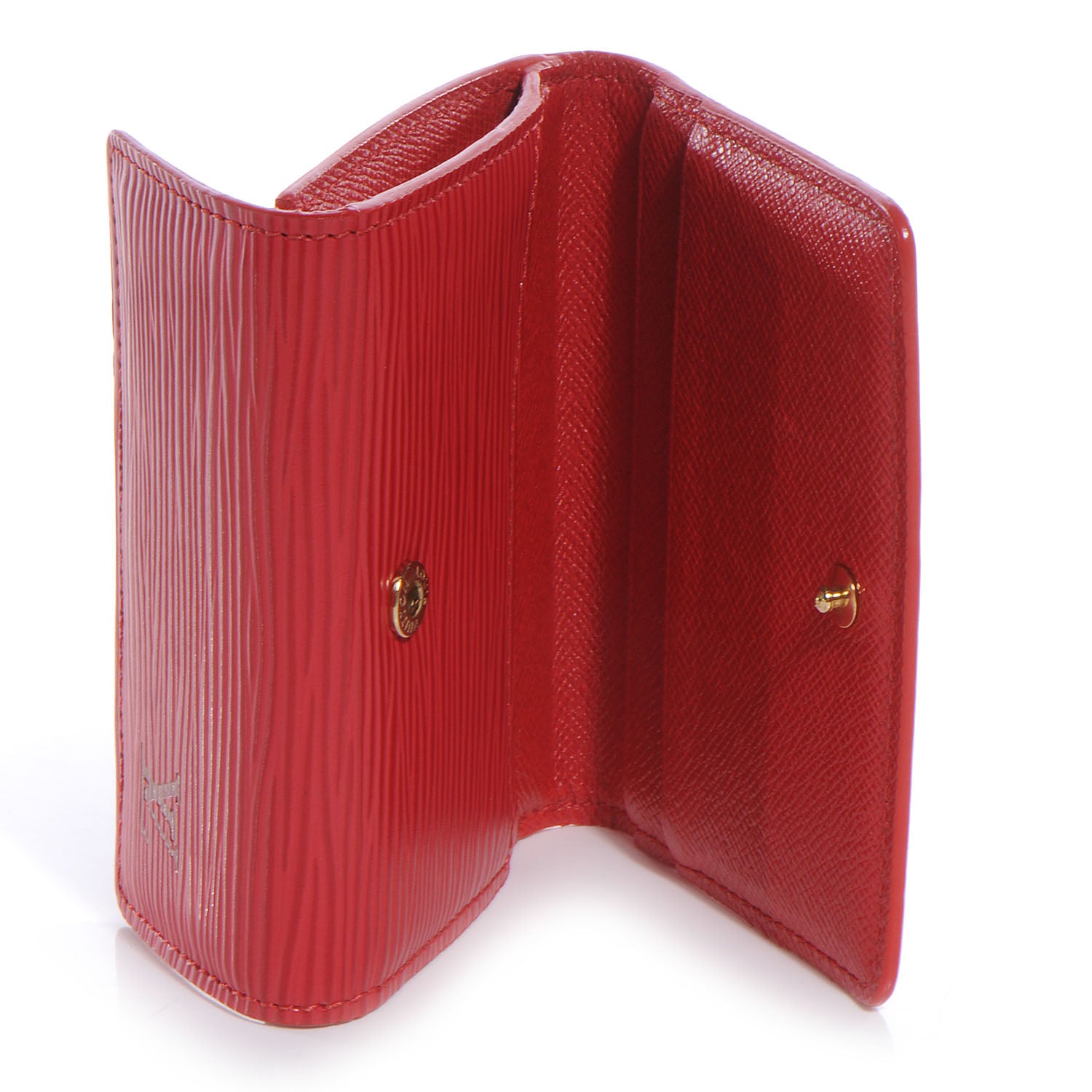 Louis Vuitton Epi Ludlow Wallet Red 6 of 7